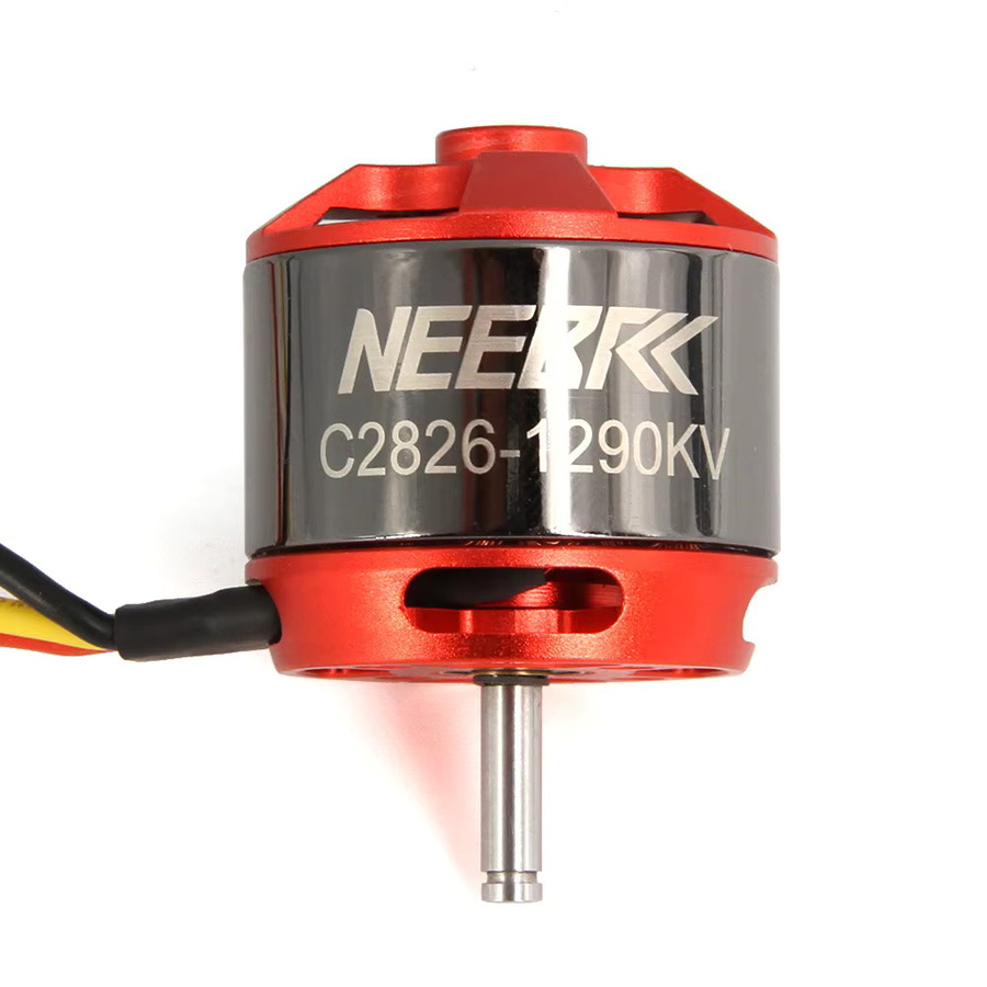 NEEBRC 2826 1290KV Outrunner Bürstenloser Motor, Zubehör, Metall, Rot - Bild 2