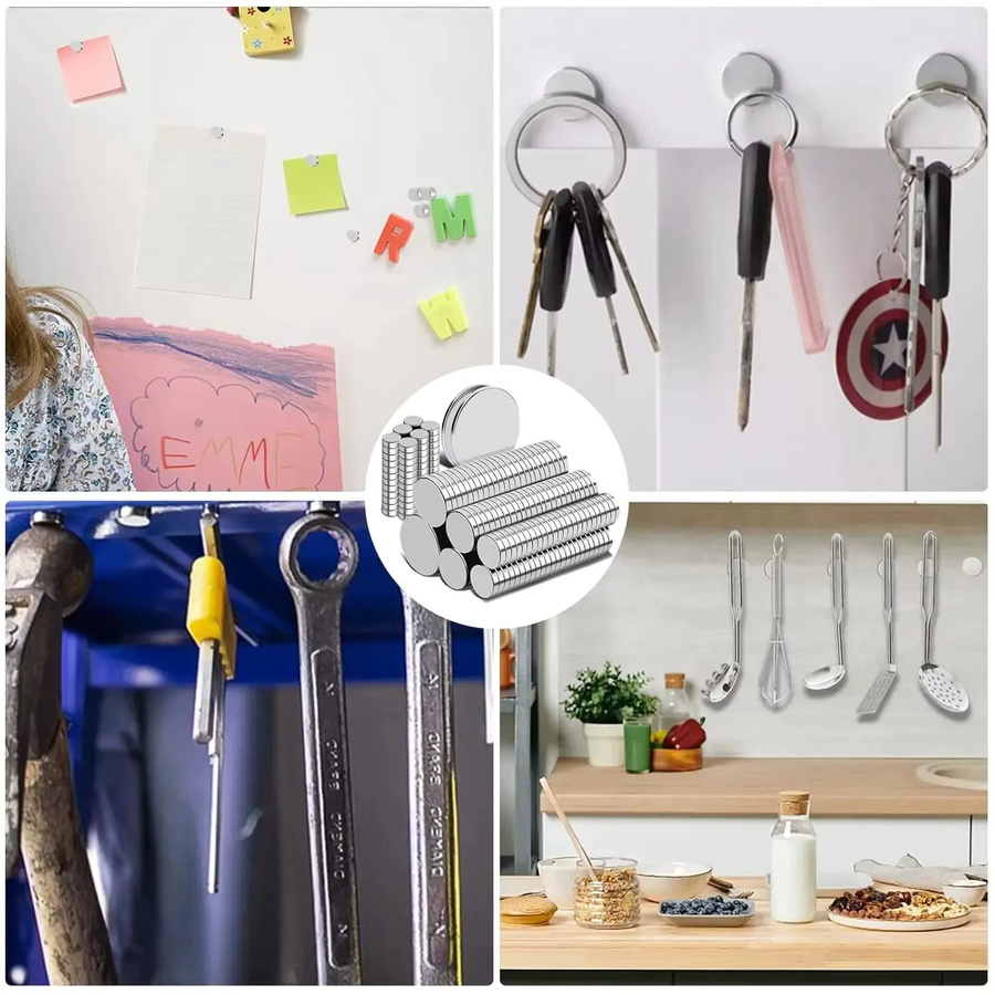 U-POLEMAG Magnete für Kühlschrank-DIY, Zuhause und Büro in verschiedenen Spezifikationen - Bild 2