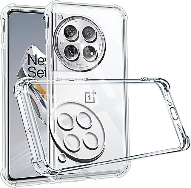 Stoßfeste transparente Handyhülle aus weichem TPU für OnePlus 12, 12R, 11, 11R, 10 Pro und Ace 3 2 Pro 2V - Bild 1