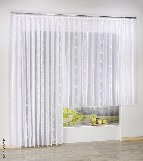 POCOline Fertigstore Tina in Weiß, Breite: 300 cm, Höhe: 145 cm - Bild 1