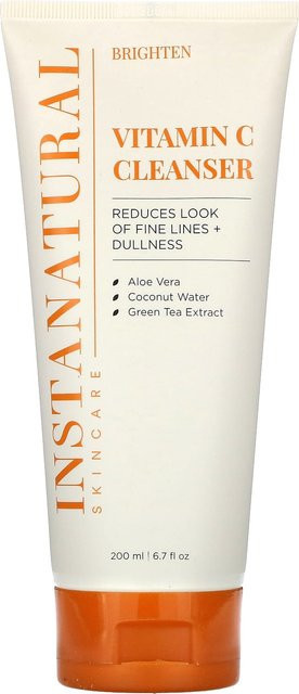 InstaNatural Vitamin C Reiniger, 200 ml, mit Aloe Vera - Bild 1