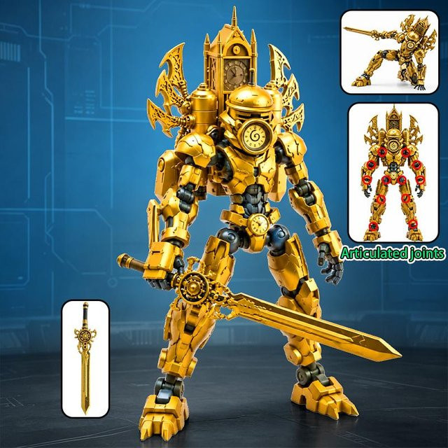 Skibidi Toilette Kamera TV-Mann Titan Actionfigur, braun, ab 14 Jahren - Bild 1