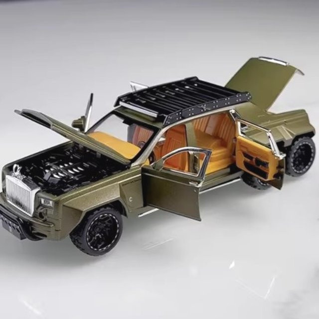 MAKEDA Rolls-Royce Phantom 6x6 Wraith Automodell, Maßstab 1:32, Tonlicht - Bild 1