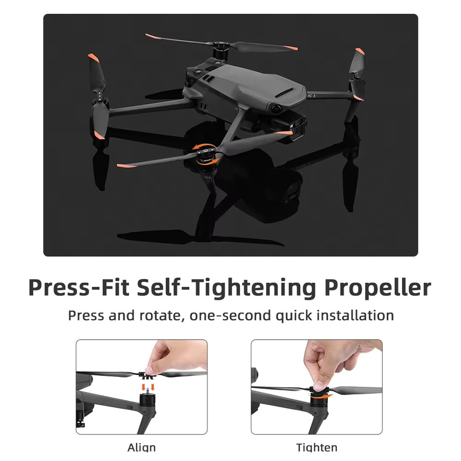 DJI Propeller 9453T für Mavic 3 Pro Classic mit Schnellverschluss und faltbarem Design - Bild 3