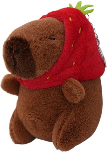 Capybara Schlüsselanhänger, Plüsch, Unisex - Bild 1