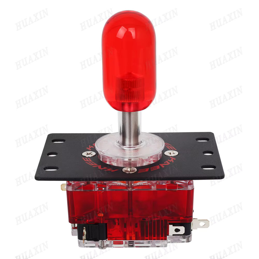 Samucksa KNEE-NEO Arcade-Stick für Fighting Games mit Crown Joystick in Rot - Bild 4