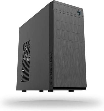 Chieftec Elox Series HC-10B-OP Mini-Tower PC-Gehäuse Schwarz mit USB und Audio - Bild 2