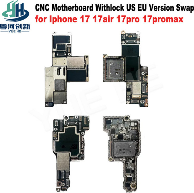 Apple iPhone 17 Serie CNC No NAND Locked Motherboard Board Swap für Upper und Lower Mainboard - Bild 1