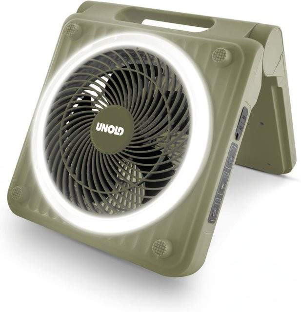 Solarventilator für Camping in Grün - Bild 1