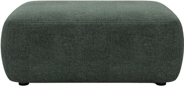 Vente-unique Sitzhocker Daviso in Piniengrün, Breite: 100 cm, Tiefe: 68 cm, Höhe: 38 cm - Bild 1