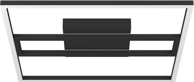 Eglo LED-Deckenleuchte Calagrano-Z CCT in Schwarz, B/T/H: 45 x 45 x 5 cm - Bild 1