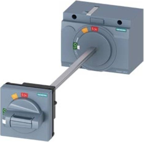 Siemens Türkupplungsdrehantrieb 3VA9267-0FK21 in Grau, B: 10,5 cm, H: 8,2 cm - Bild 1