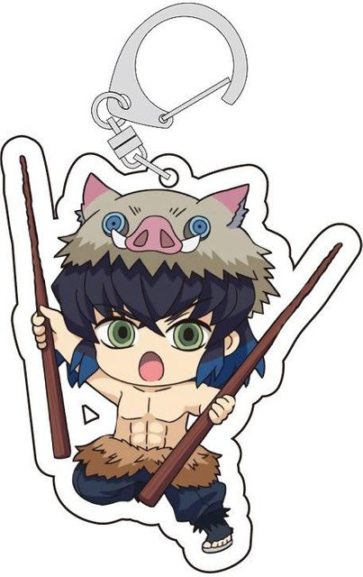 YIRAN Jewelry Schlüsselanhänger Acryl, Anime-Anhänger, 55mm, Unisex - Bild 1