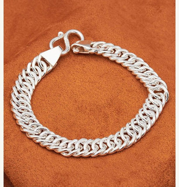 Allbestart Herrenarmband, Kupfer, Silber, Orange - Bild 1