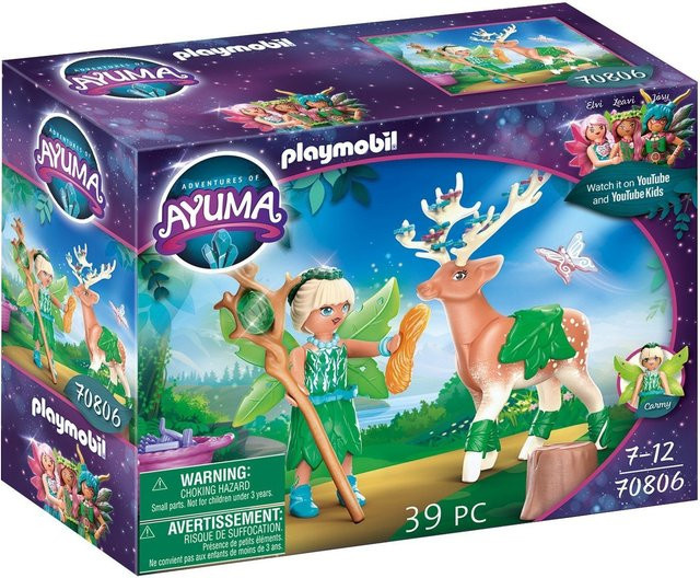 Playmobil Forest Fairy mit Seelentier, Einzelfigur, ab 4 Jahren - Bild 1