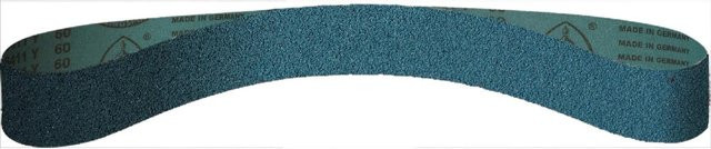 Klingspor Schleifband CS411Y für Metall und Holz, Korn 40, B: 13 mm, L: 610 mm, 25 Stück - Bild 1