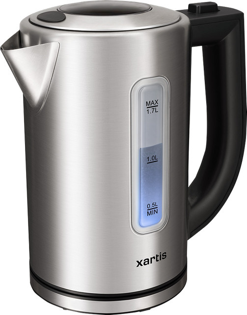 Wasserkocher Xartis XR-WK 4005 aus Edelstahl in Silber mit Abschaltautomatik - Bild 1