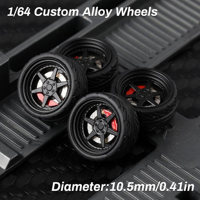 Linyi toy car Legierungsmodell Kugellager Räder, 4-teiliges Set, 1:64, ab 14 Jahren - Bild 1