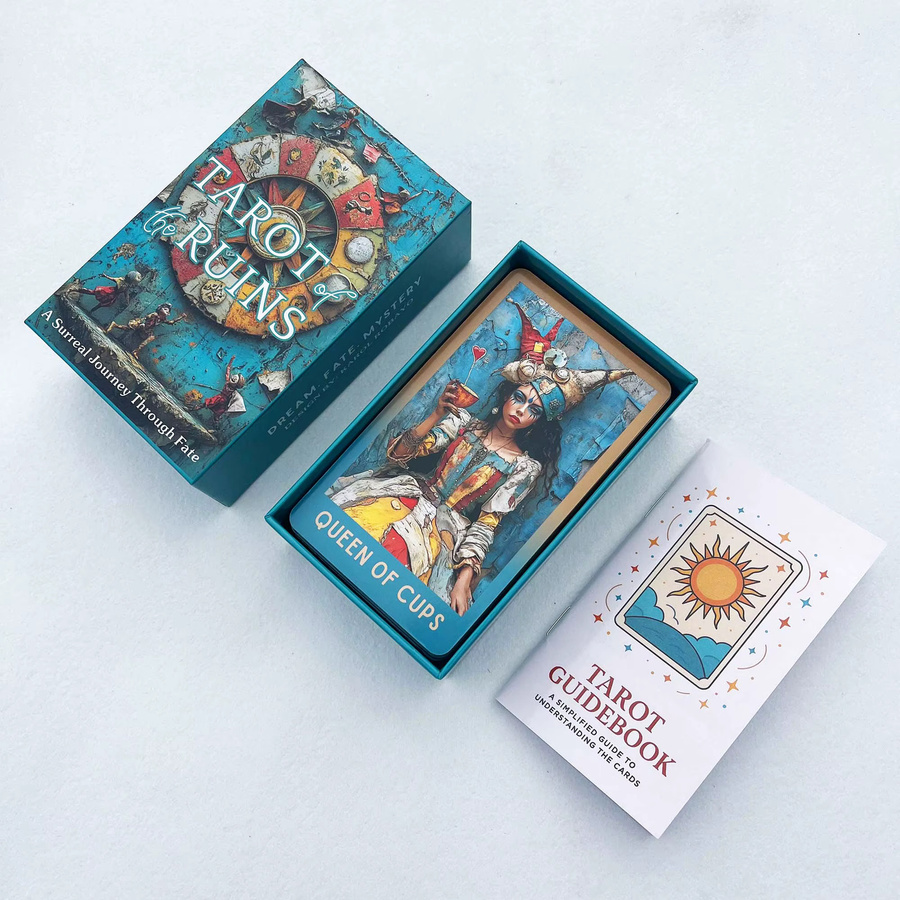 Destiny Ruins Tarot Deck, Kartenspiel, 78 Tarotkarten, ab 14 Jahre - Bild 2