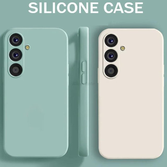 Silikon Schutzhülle für Samsung Galaxy A-Serie in Grün - Bild 1