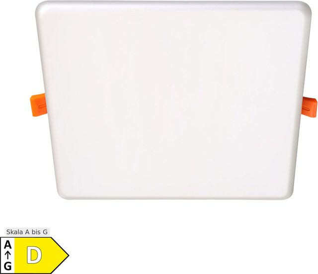 Näve LED Einbauleuchte SUMA in Weiß, quadratisch, B: 21,5 cm, T: 21,0 cm - Bild 1