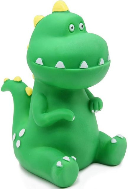 Fashnics Dinosaurier Spardose Tyrannosaurus Rex in Grün aus PVC-Emaille - Bild 1