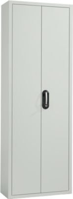 Magazinschrank SSI Schäfer Serie PROFI LF 211/221 mit 82 Sichtlagerkästen und 15 Böden, Farbe: Lichtgrau, Höhe: 198 cm - Bild 1