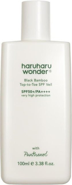 Haruharu WONDER Schwarzer Bambus Sonnenschutz, 100 ml, Unisex, Trockene Haut - Bild 1