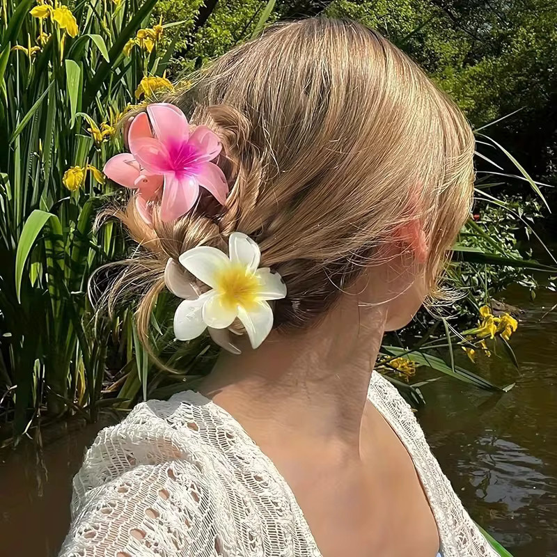 Haarspange Blume, 2 Stück, Damen - Bild 2