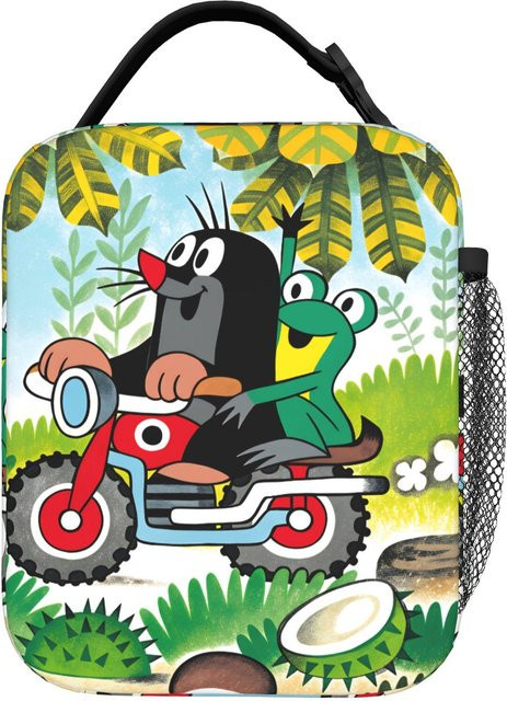 Fancy Style Studio Thermische Brotdose mit Krtek Maulwurf Motiv für Kinder, Mehrfarbig - Bild 1