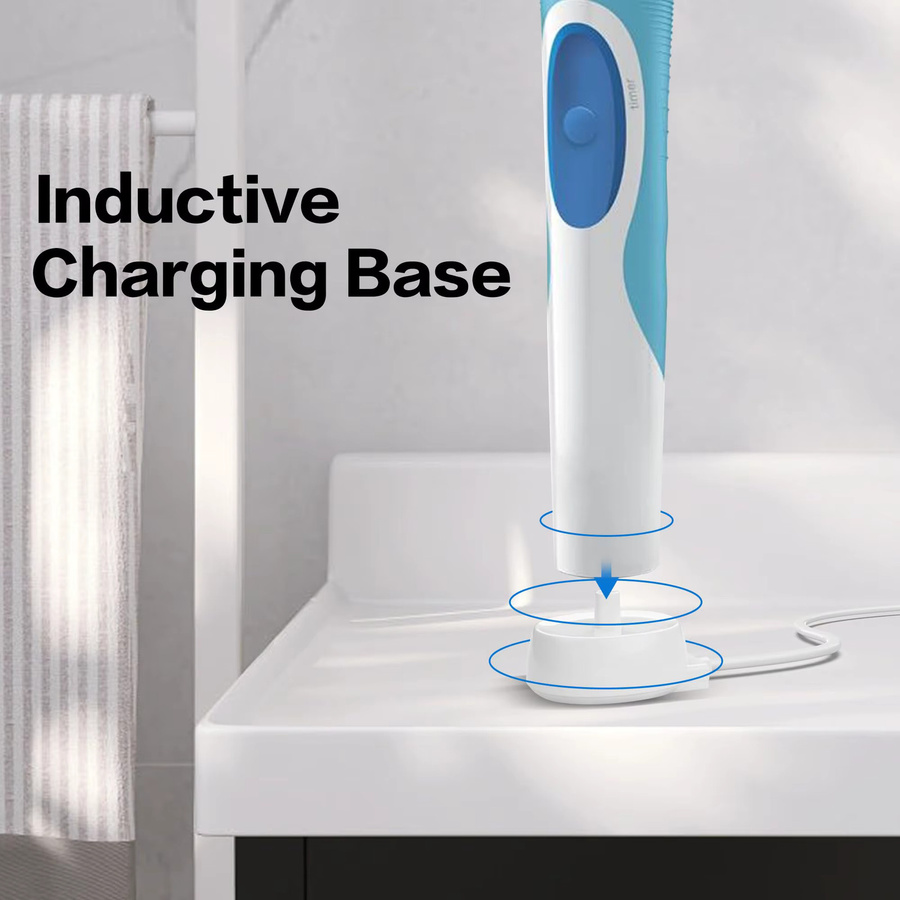 Braun TYPE-C Reiseladegerät 3757 Ladestation für elektrische Zahnbürsten der Oral-B Serie D12 D20/16 in Weiß - Bild 2