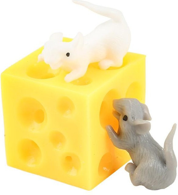 Kidsly Maus im Käse Squeeze Fidget Spielzeug - Bild 1