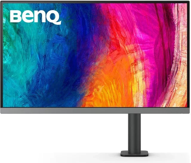 BenQ PD2706UA Designer Monitor 4K UHD IPS Display in Schwarz mit ErgoArm und DisplayPort, HDMI, USB-C Anschlüssen - Bild 1