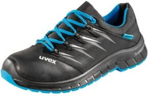 Uvex 2 Trend ESD Sicherheitshalbschuh S3 aus Leder, Blau-Schwarz, Größe 39 - Bild 2