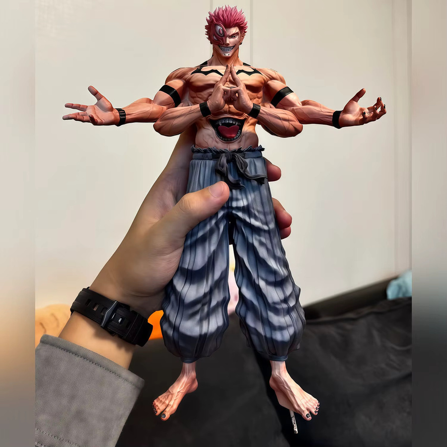 Bandai Jujutsu Kaisen Ryomen Sukuna Early Form, Sammlermodellfigur - Bild 2