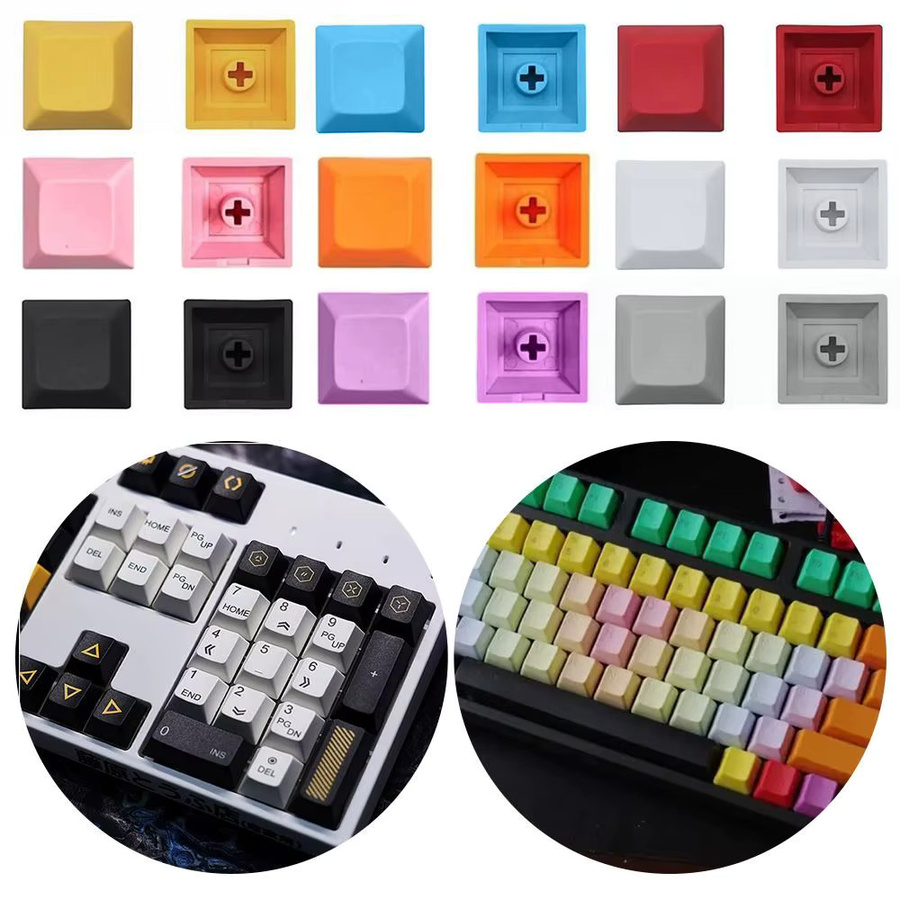 DIY DSA Tastenkappen Set für MX-Schalter in Grau und Mehrfarbig ohne Gravur - Bild 2