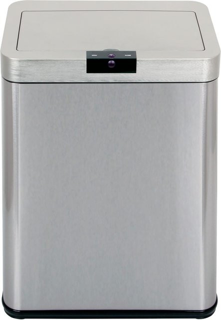 Echtwerk Abfalleimer Square mit Sensor und Soft-Close, Edelstahl, 48 l, B/T/H: 58 x 58 x 58 cm - Bild 1