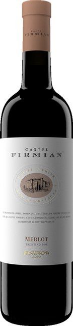 Castel Firmian Merlot Rotwein, Trentino, 2024, trocken, 0,75 l - Bild 1