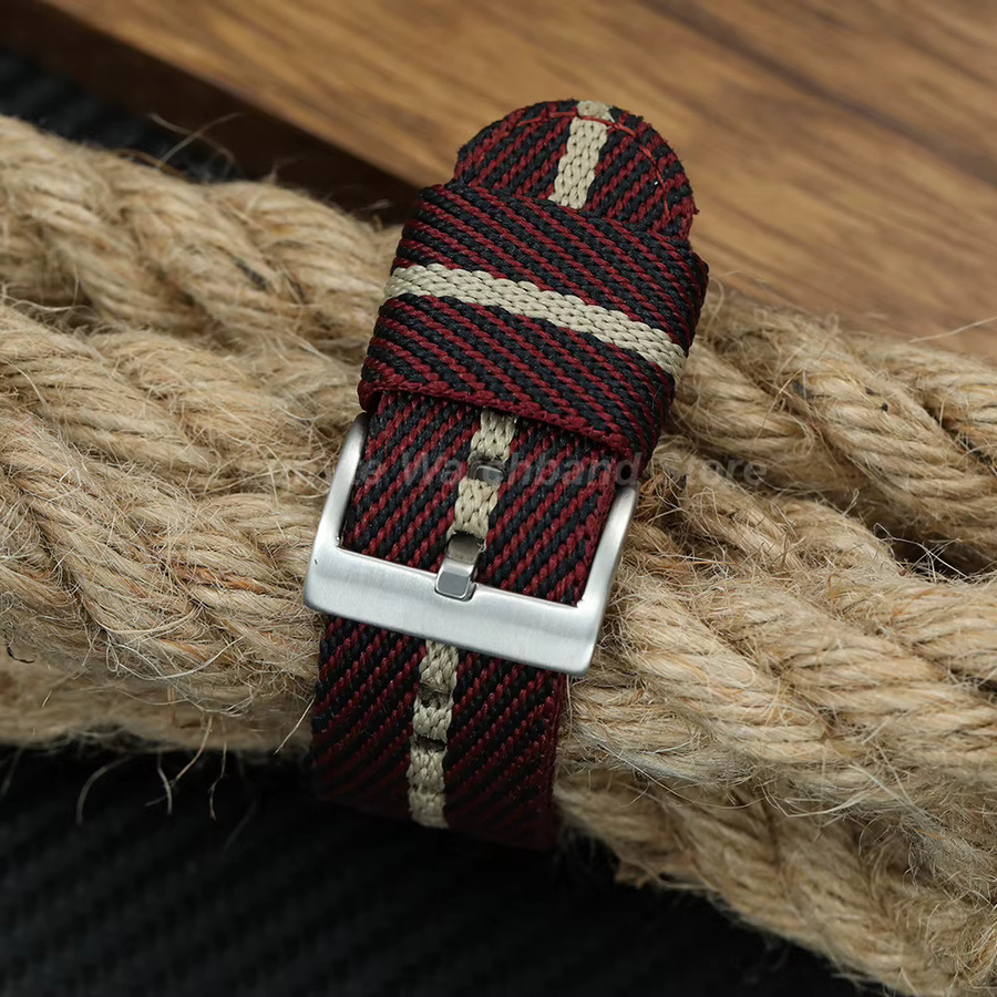 luffyte Uhrenarmband Nylon, Textil/NATO, Herren, 20mm 22mm - Bild 2