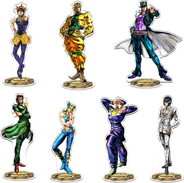 Schlüsselanhänger Anime JoJo Bizarre Adventure, Acryl, Unisex - Bild 1