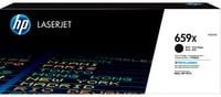 HP Original 659X Toner Schwarz W2010X für Laserdrucker mit 34000 Seiten Reichweite - Bild 1