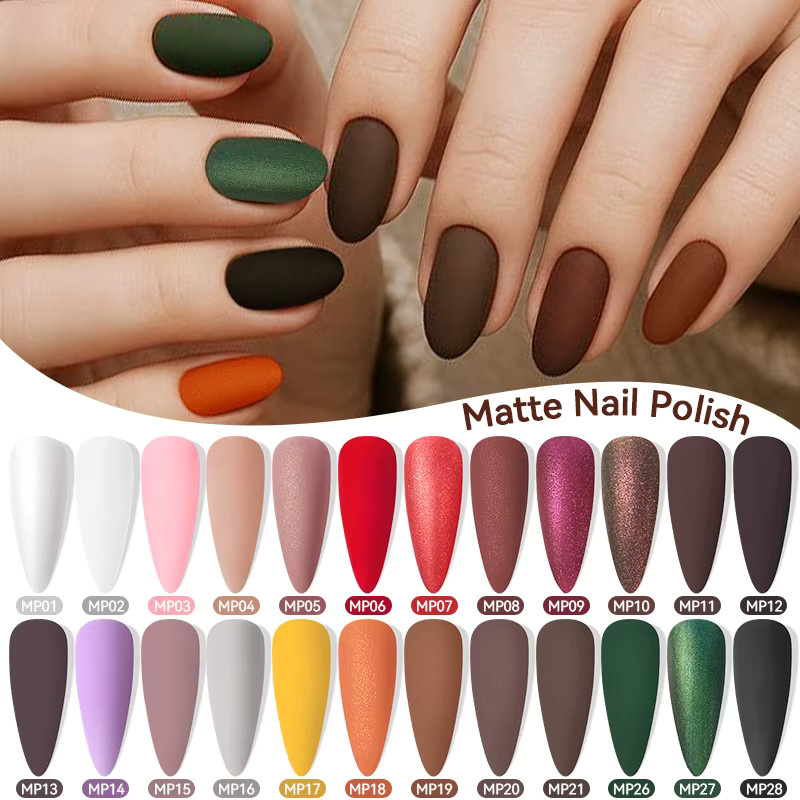 LILYCUTE Nagellack, Matt, 28 Farben, 7 ml - Bild 2