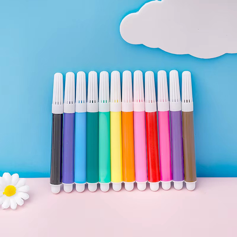 Bview Art Waschbare Aquarellstifte im 6 oder 12er Set für Kinder und Studenten in Multicolour - Bild 1