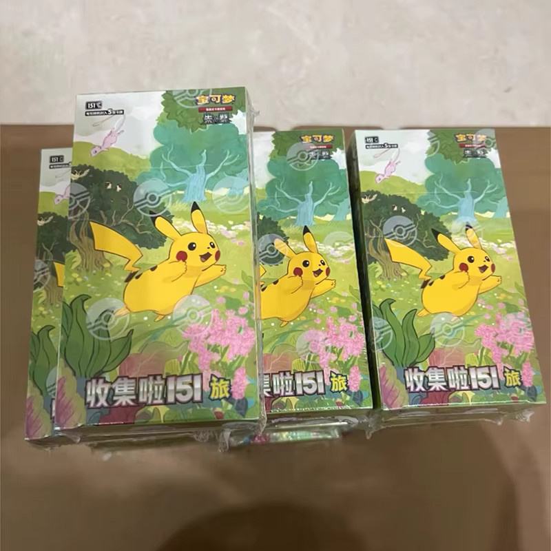Pokémon Scarlet und Violet, Chinesische Booster-Packung, 151 Karten - Bild 4