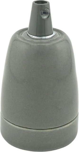Orion Lightstyle Keramikfassung E27 in Grau, hitzebeständig - Bild 1