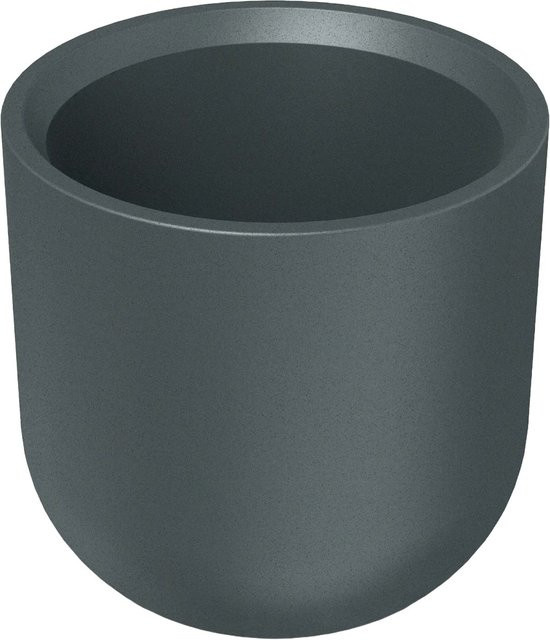 Prosperplast Blumentopf Molta Hoch Stabil in Graphit Durchmesser: 48 cm, Höhe: 48 cm - Bild 1
