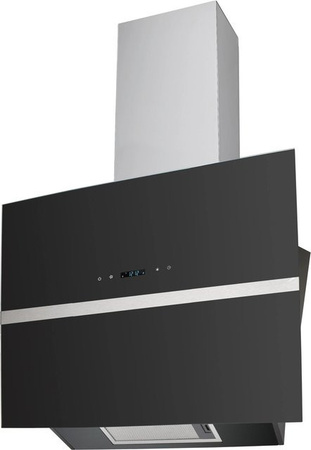Wolkenstein Dunstabzugshaube W S4-60A++BTZ Wandhaube in Schwarz mit Umluft- und Abluftbetrieb und Energieeffizienzklasse A++
