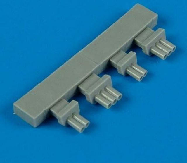 Eduard F6F-3/5 Hellcat Exhaust - Bild 1