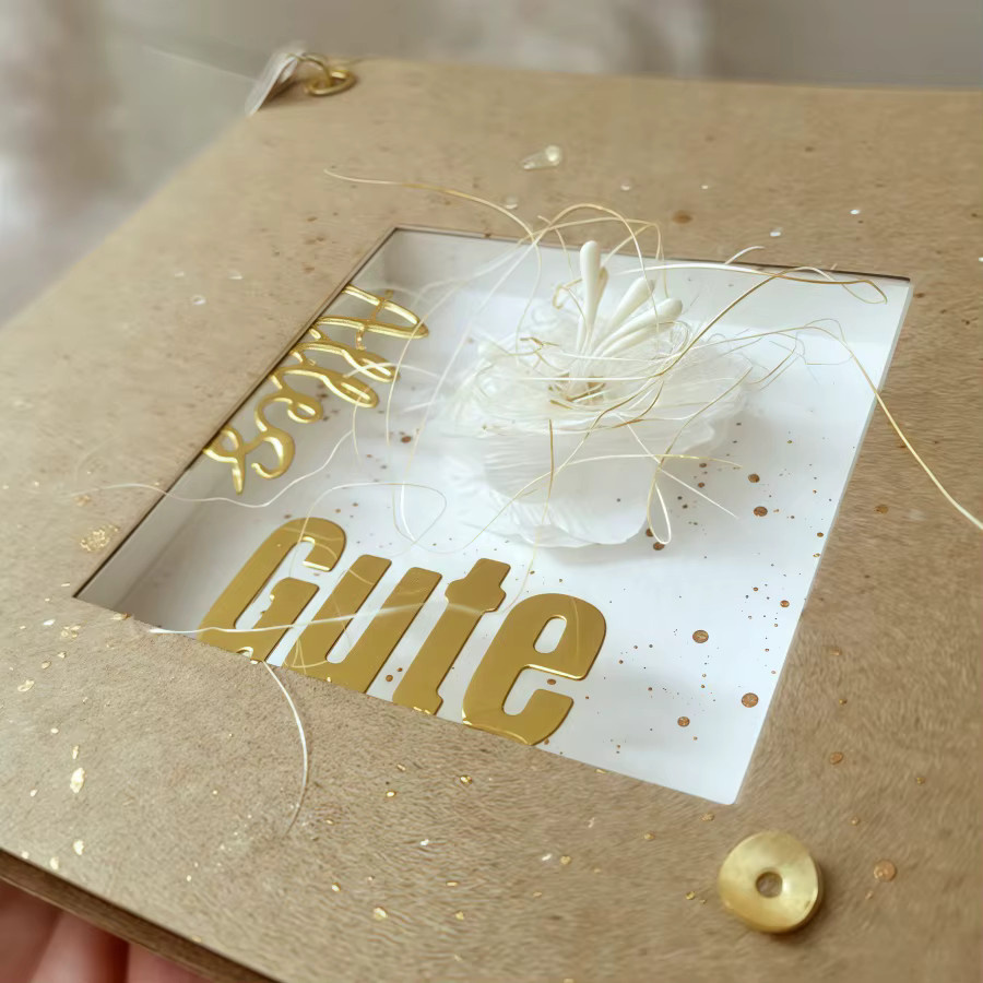 Metall-Stanzformen für DIY Scrapbooking und Kartenherstellung mit Fenster-Motiv für Fotoalben - Bild 2