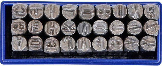 BGS Einschlagbuchstaben aus Stahl 6 mm - Bild 2